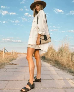 Lonbali Bandolera Tulum Marron| Bolsos Bandolera