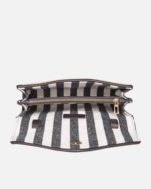 Lonbali Bandolera Tulum Marron| Bolsos Bandolera