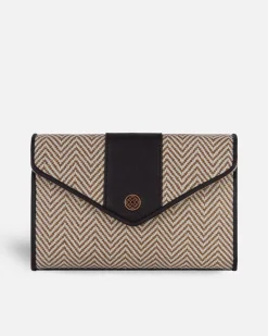 Lonbali Bandolera Vichy Beige| Bolsos Bandolera