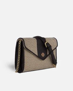 Lonbali Bandolera Vichy Beige| Bolsos Bandolera