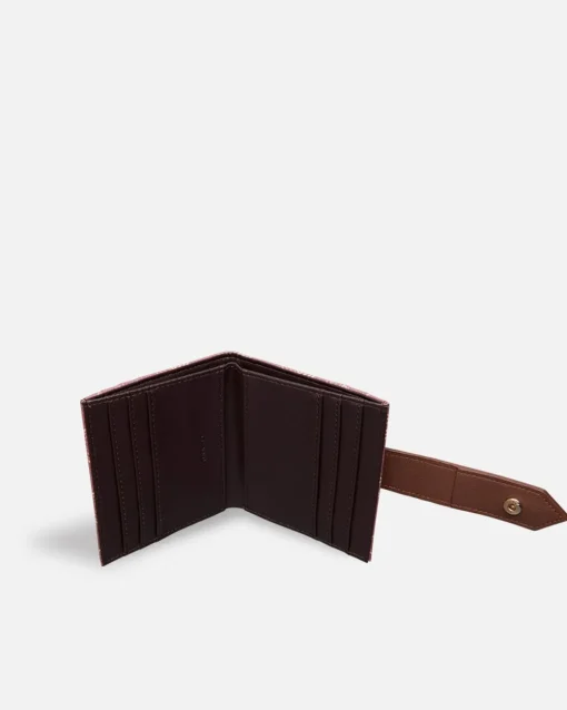 Lonbali Billetera Cuadrada Kensington Skin| Carteras Y Monederos