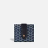 Lonbali Billetera Cuadrada Kubu Azul Marino| Carteras Y Monederos