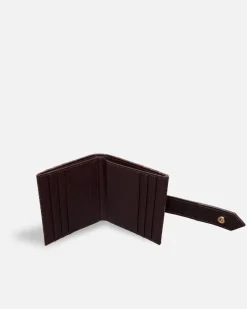 Lonbali Billetera Cuadrada Kubu Marron| Carteras Y Monederos