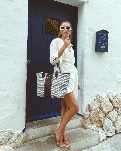 Lonbali Bolso Born Arrow B&W Negro| Bolsos Shopper