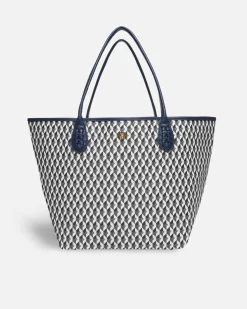 Lonbali Bolso Born B&W Navy| Bolsos Shopper