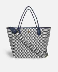 Lonbali Bolso Born B&W Navy| Bolsos Shopper