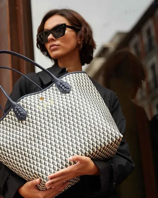 Lonbali Bolso Born B&W Navy| Bolsos Shopper