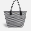 Lonbali Bolso Born B&W Negro| Bolsos Shopper