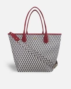 Lonbali Bolso Born B&W Rojo| Bolsos Shopper