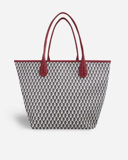 Lonbali Bolso Born B&W Rojo| Bolsos Shopper