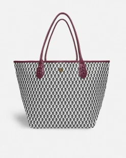 Lonbali Bolso Born B&W Wine| Bolsos Shopper
