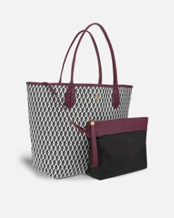 Lonbali Bolso Born B&W Wine| Bolsos Shopper