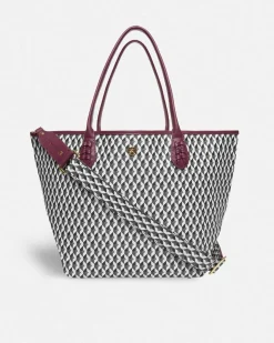 Lonbali Bolso Born B&W Wine| Bolsos Shopper