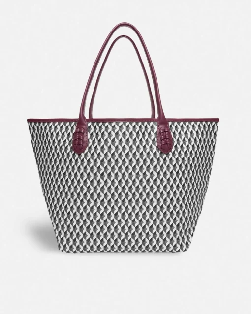 Lonbali Bolso Born B&W Wine| Bolsos Shopper