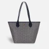 Lonbali Bolso Born Midi B&W Navy| Bolsos Shopper