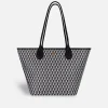 Lonbali Bolso Born Midi B&W Negro| Bolsos Shopper