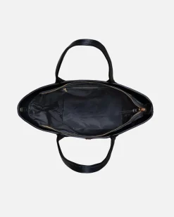 Lonbali Bolso Born Midi B&W Negro| Bolsos Shopper