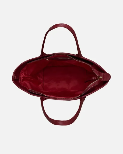 Lonbali Bolso Born Midi B&W Rojo| Bolsos Shopper