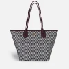 Lonbali Bolso Born Midi B&W Wine| Bolsos Shopper