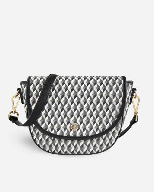 Lonbali Bolso Cadet Born B&W Negro| Bolsos Bandolera