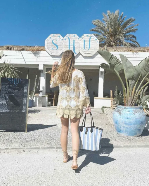 Lonbali Bolso Comte Azul| Bolsos Shopper