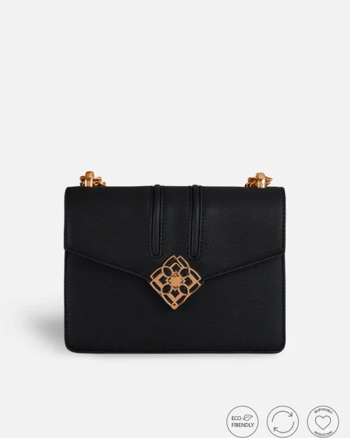 Lonbali Bolso Dakota Negro| Bolsos Bandolera