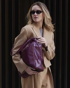 Lonbali Bolso Julias Burdeos| Bolsos De Hombro