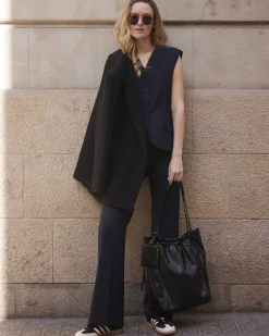 Lonbali Bolso Julias Negro| Carteras Y Monederos
