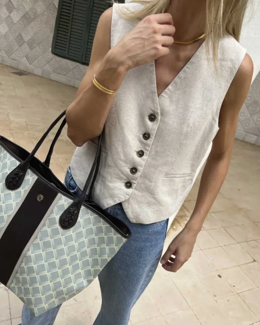 Lonbali Bolso Kensington Arrow Gris| Bolsos Shopper