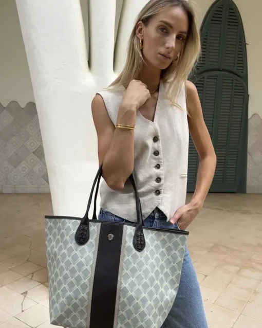 Lonbali Bolso Kensington Arrow Gris| Bolsos Shopper