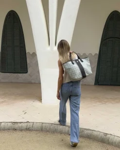 Lonbali Bolso Kensington Arrow Gris| Bolsos Shopper