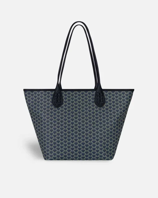 Lonbali Bolso Kubu Midi Azul Marino| Bolsos Shopper