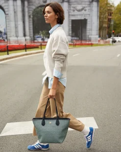 Lonbali Bolso Kubu Midi Azul Marino| Bolsos Shopper