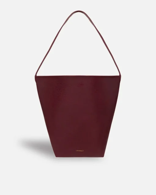 Lonbali Bolso Lemans Burdeos/Nude| Bolsos Shopper