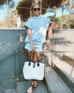 Lonbali Bolso Sintra Blanco| Bolsos Shopper