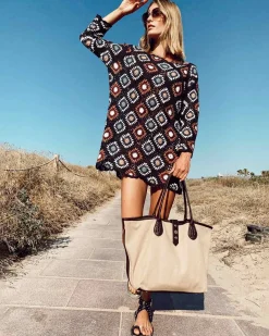 Lonbali Bolso Sintra Marron| Bolsos Shopper