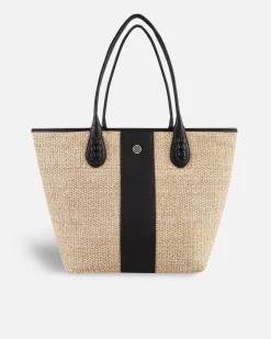 Lonbali Bolso Tulum Negro| Bolsos Shopper