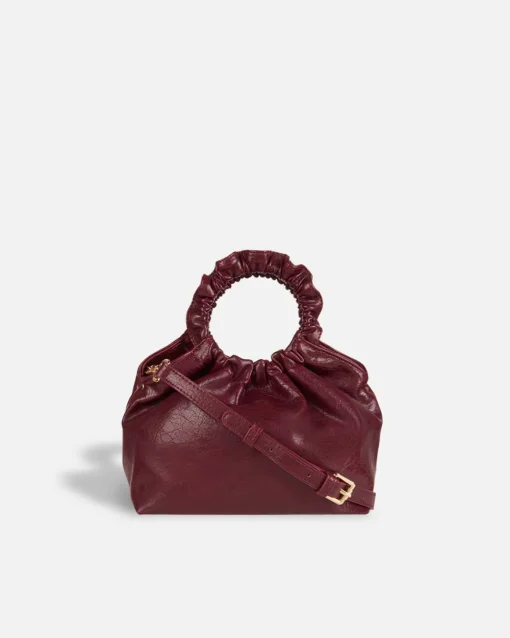 Lonbali Bolso Verona Burdeos| Carteras Y Monederos
