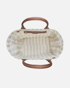 Lonbali Bolso Vichy Beige| Bolsos Shopper
