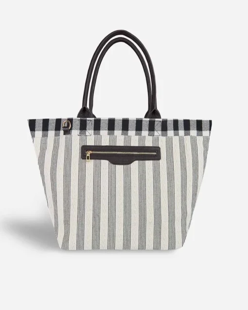 Lonbali Bolso Vichy Negro| Bolsos Shopper