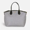 Lonbali Bolso Zip Tote Born B&W Negro| Bolsos Bandolera