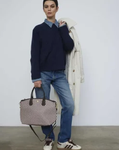 Lonbali Bolso Zip Tote Born Cherry| Bolsos Bandolera