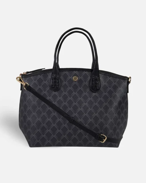 Lonbali Bolso Zip Tote Kensington Dark| Bolsos Bandolera