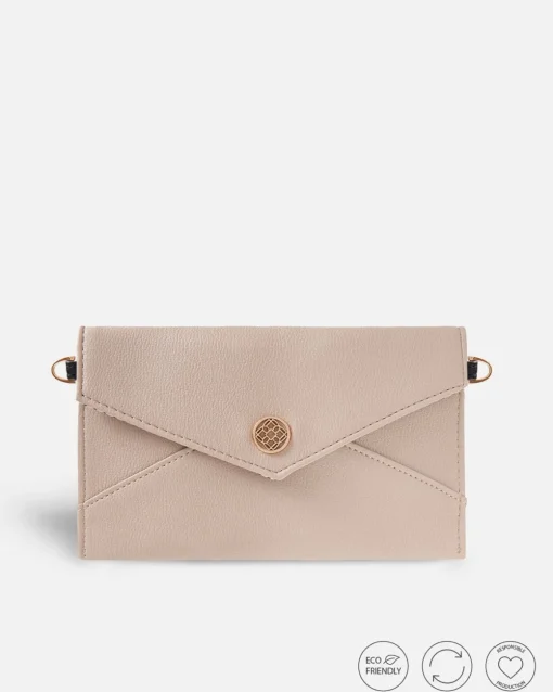 Lonbali Cartera Basic Beige| Bolsos Bandolera