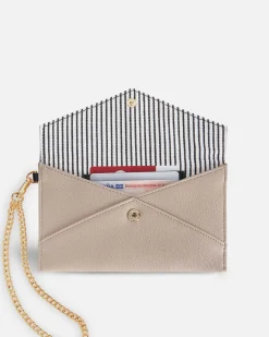 Lonbali Cartera Basic Beige| Bolsos Bandolera