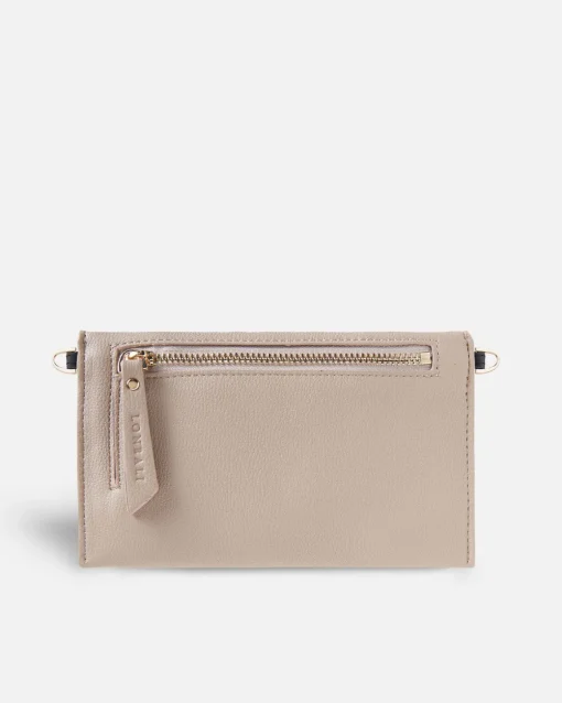 Lonbali Cartera Basic Beige| Bolsos Bandolera