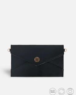 Lonbali Cartera Basic Negro| Bolsos Bandolera