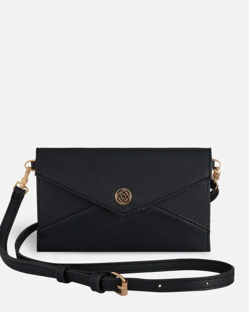 Lonbali Cartera Basic Negro| Bolsos Bandolera