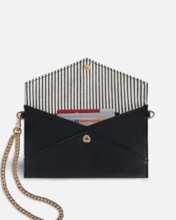 Lonbali Cartera Basic Negro| Bolsos Bandolera