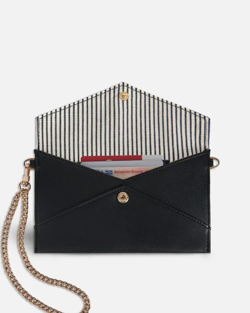 Lonbali Cartera Basic Negro| Bolsos Bandolera